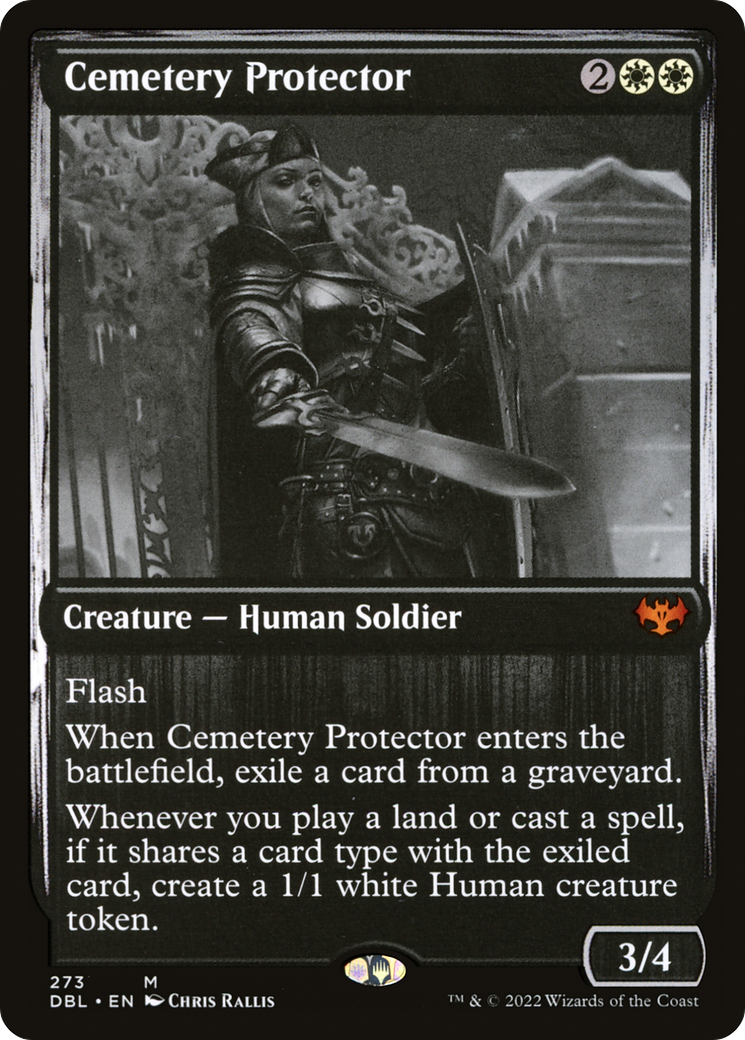 Cemetery Protector (DBL-273) [Innistrad: Double Feature] Foil