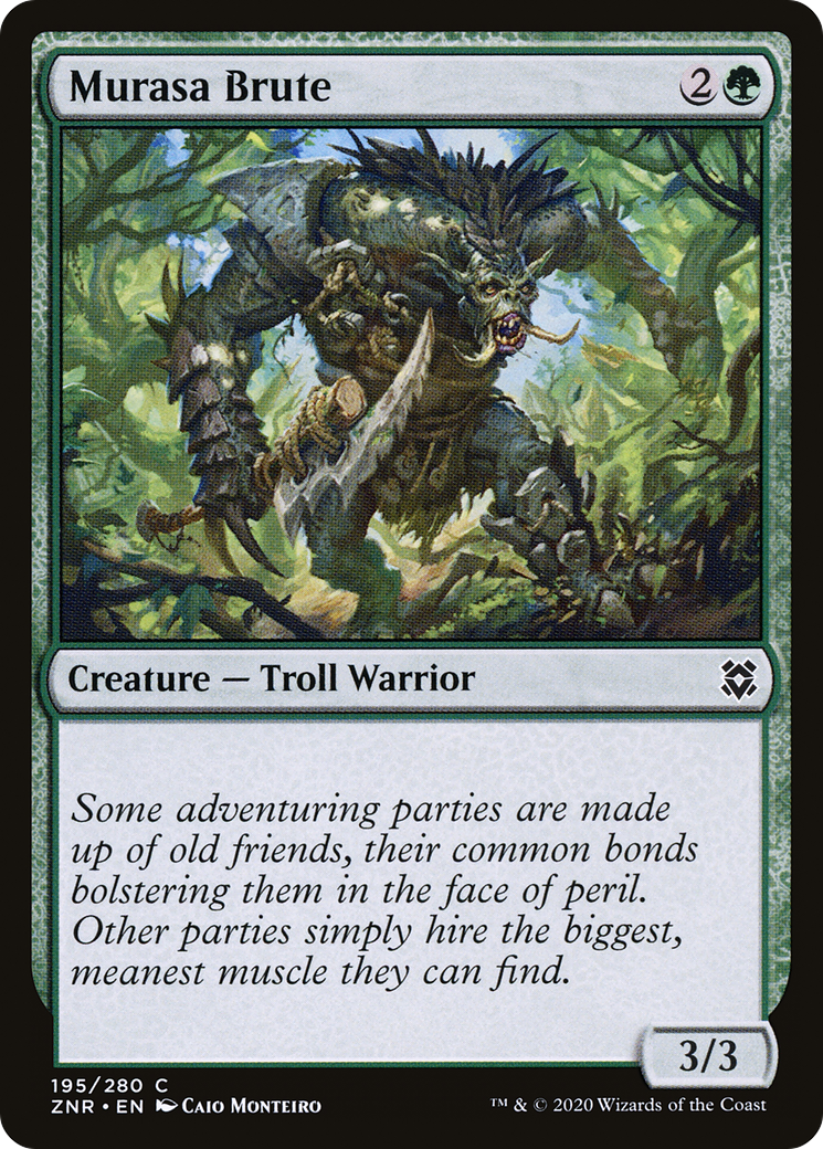 Murasa Brute (ZNR-195) [Zendikar Rising]