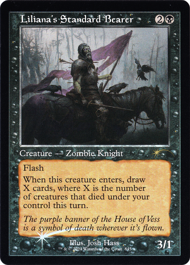 Liliana's Standard Bearer (SLD-845) [Secret Lair Drop] Foil