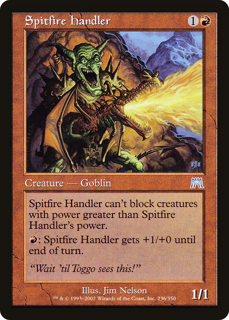 Spitfire Handler (ONS-236) [Onslaught]