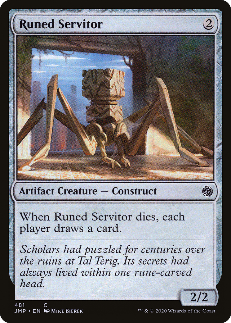 Runed Servitor (JMP-481) [Jumpstart]