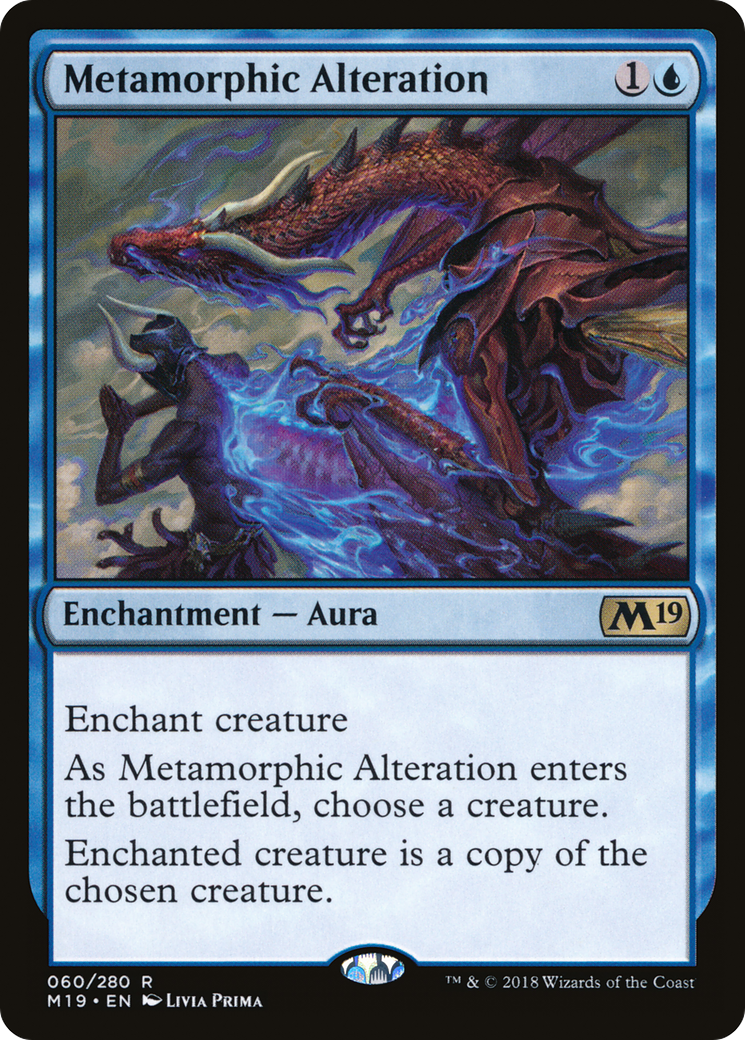 Metamorphic Alteration (M19-060) [Core Set 2019]