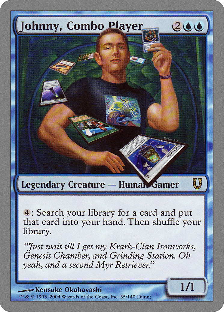 Johnny, Combo Player (UNH-035) [Unhinged]