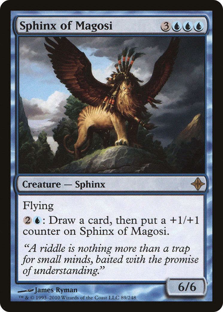 Sphinx of Magosi (ROE-089) [Rise of the Eldrazi]