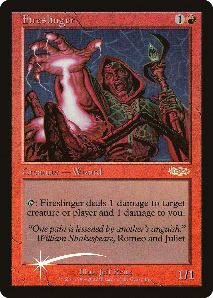 Fireslinger (FNM-006) [Friday Night Magic 2002] Foil
