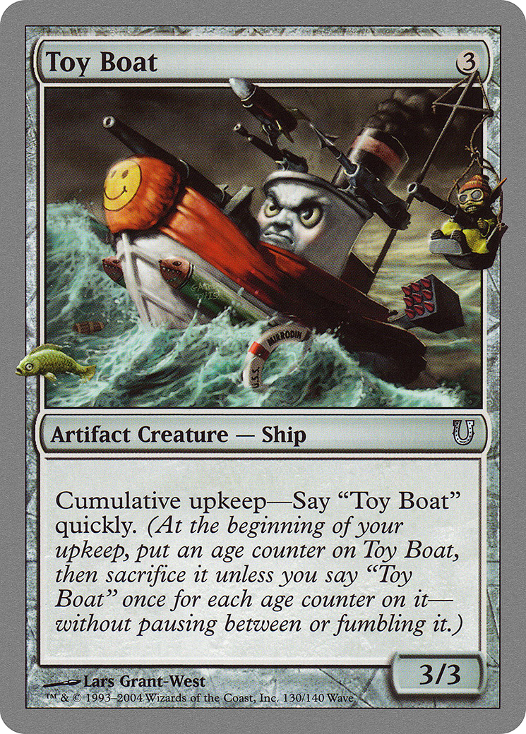 Toy Boat (UNH-130) [Unhinged] Foil