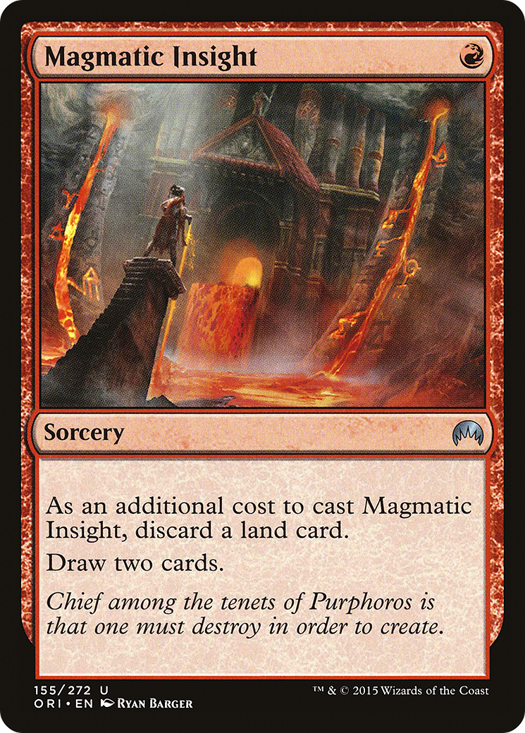 Magmatic Insight (ORI-155) [Magic Origins]