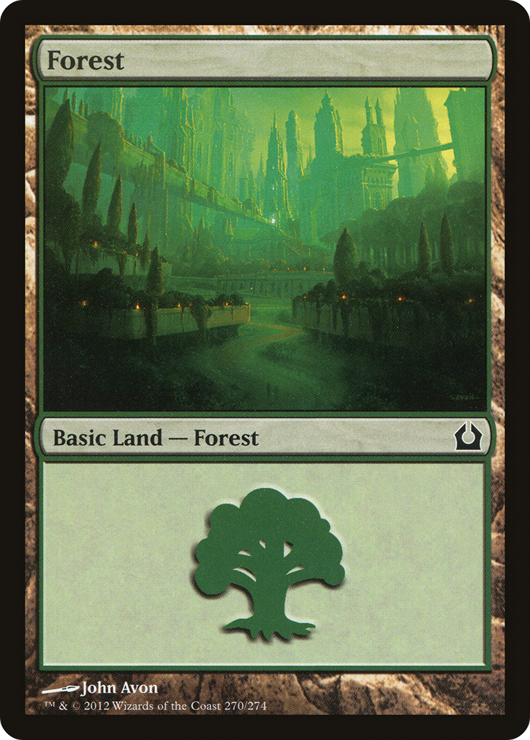 Forest (RTR-270) [Return to Ravnica] Foil
