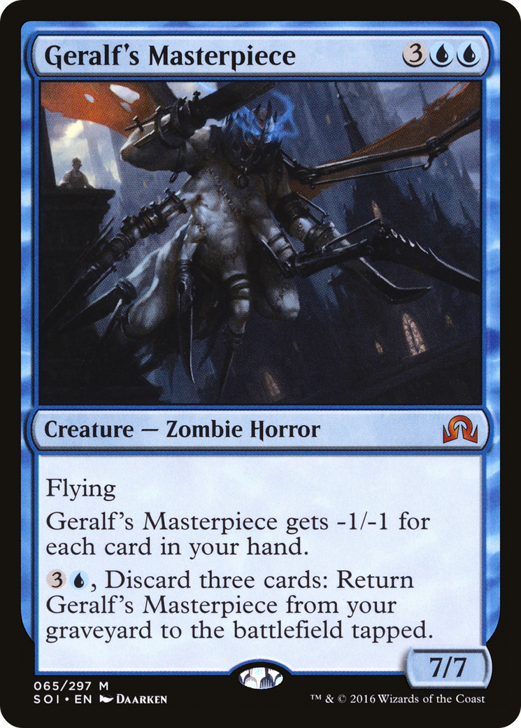 Geralf's Masterpiece (SOI-065) [Shadows over Innistrad] Foil