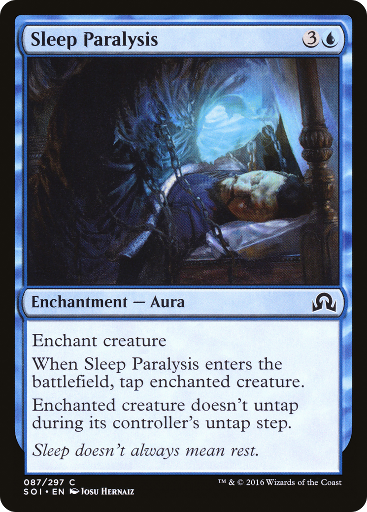 Sleep Paralysis (SOI-087) [Shadows over Innistrad] Foil