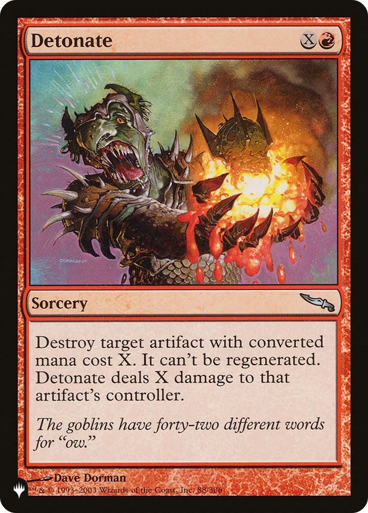 Detonate (LIST-MRD-88) [The List]