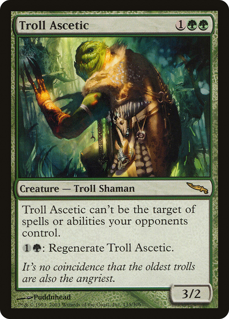 Troll Ascetic (MRD-135) [Mirrodin]