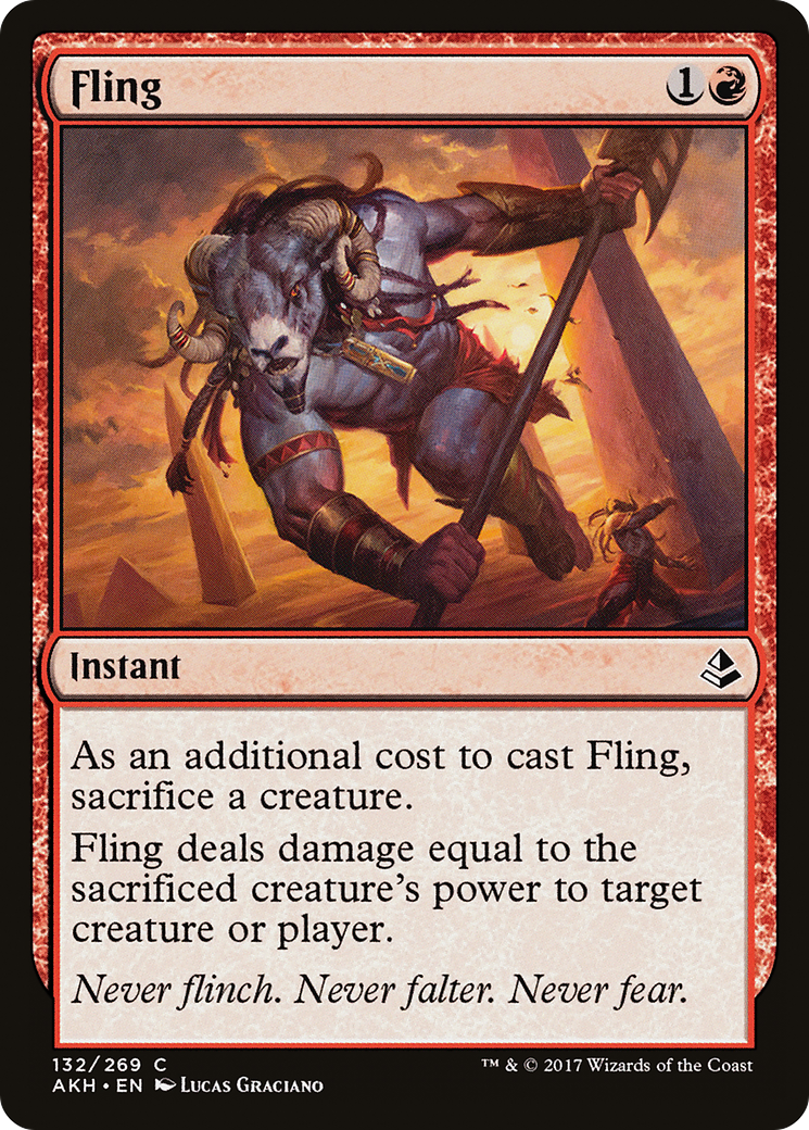 Fling (AKH-132) [Amonkhet]