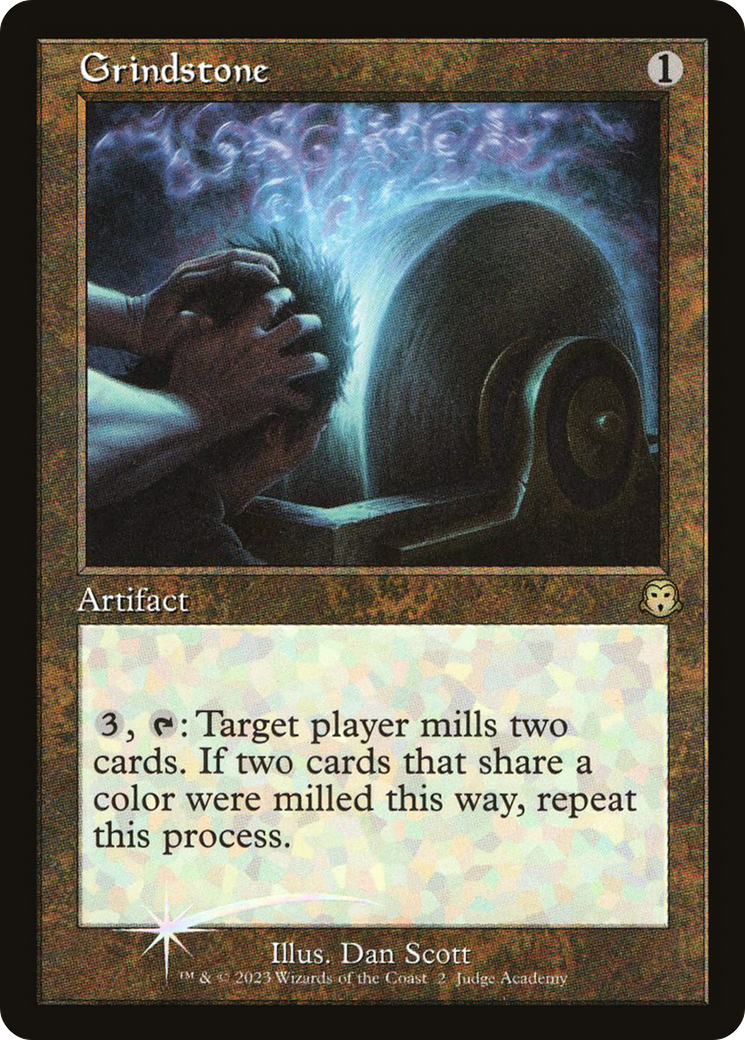 Grindstone (JDG-002) [Judge Gift Cards 2023] Foil