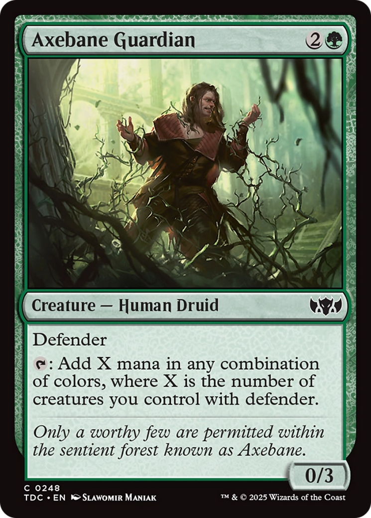 Axebane Guardian (TDC-248) [Commander: Tarkir: Dragonstorm]