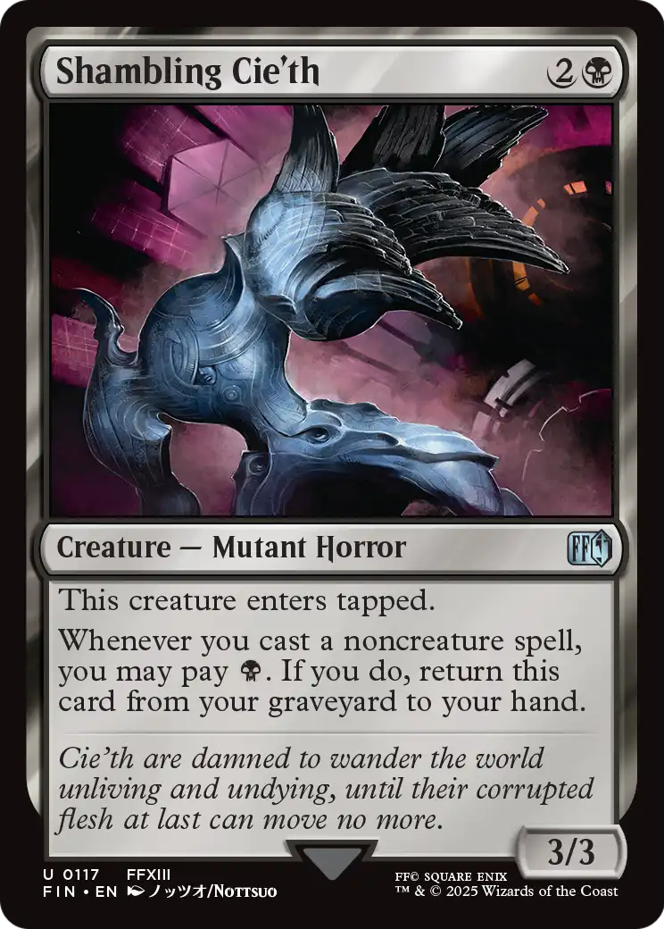 Shambling Cie'th (FIN-117) [FINAL FANTASY] Foil