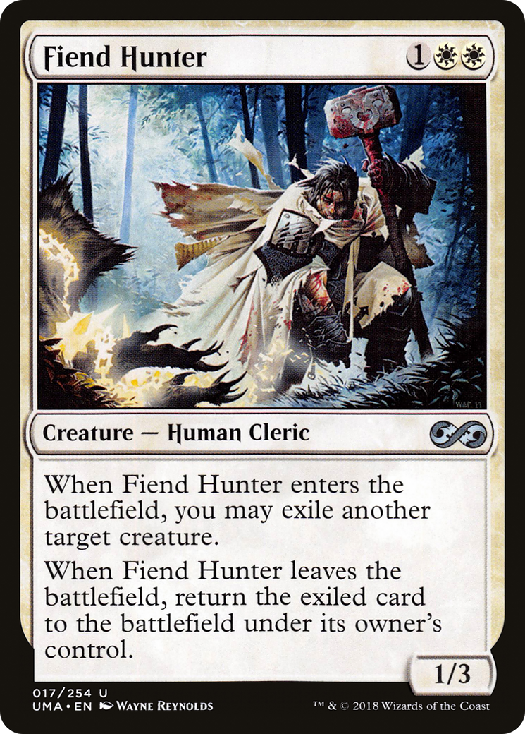 Fiend Hunter (UMA-017) [Ultimate Masters] Foil