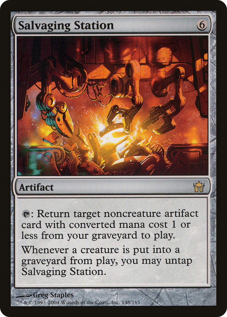 Salvaging Station (5DN-148) [Fifth Dawn] Foil