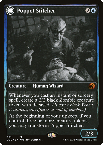 Poppet Stitcher (DBL-071) [Innistrad: Double Feature] Foil