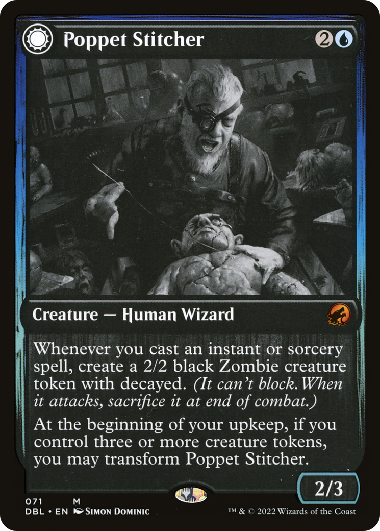 Poppet Stitcher (DBL-071) [Innistrad: Double Feature] Foil