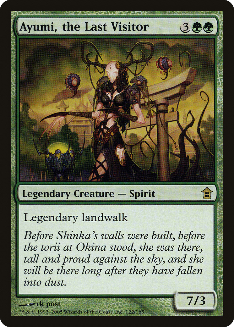 Ayumi, the Last Visitor (SOK-122) [Saviors of Kamigawa] Foil