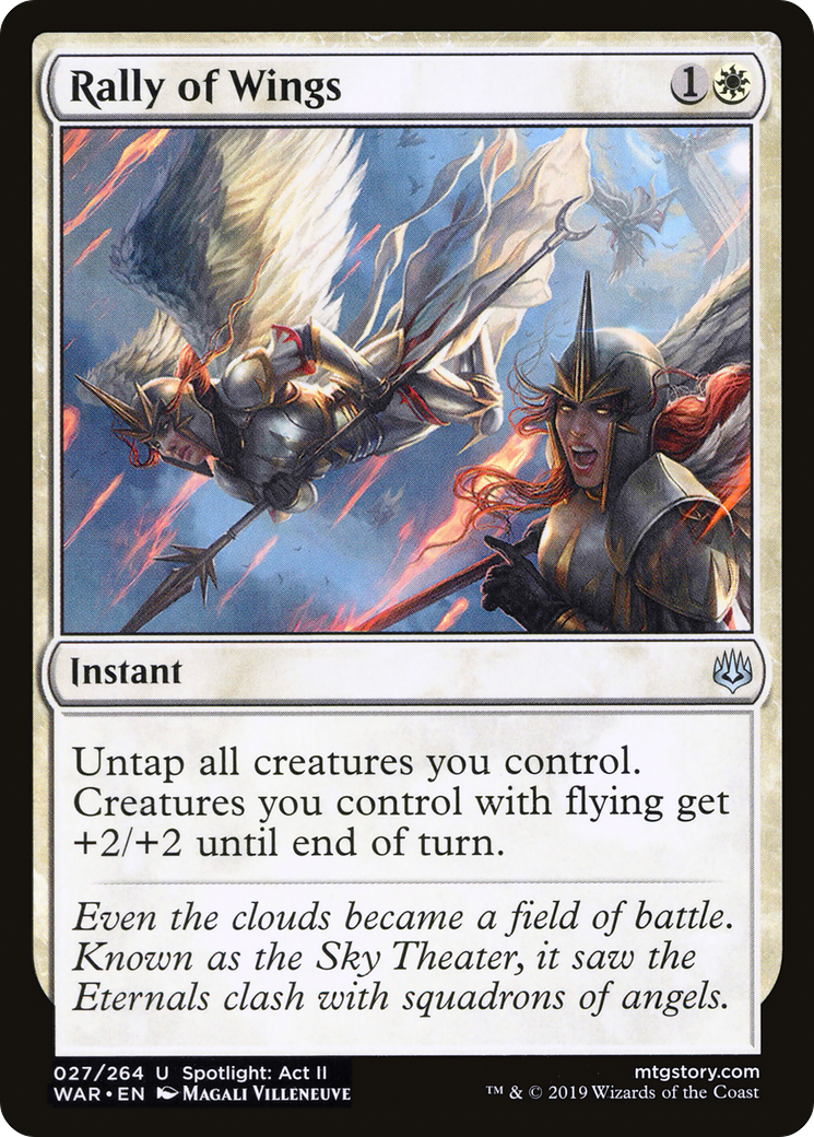 Rally of Wings (WAR-027) [War of the Spark]