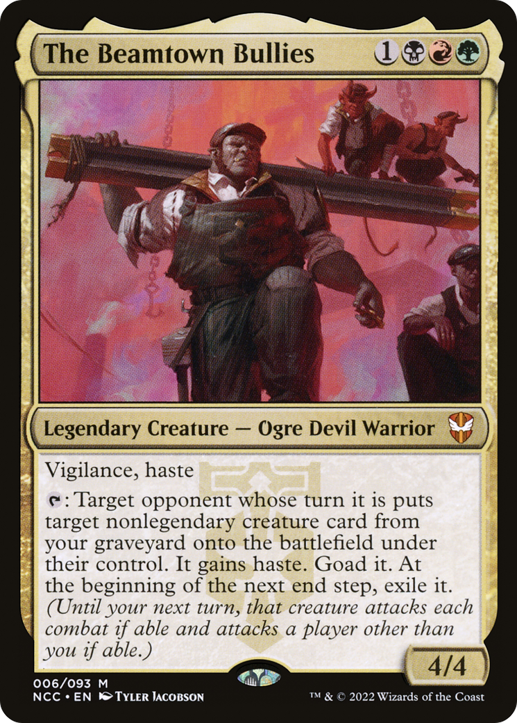 The Beamtown Bullies (NCC-006) [New Capenna Commander] Foil
