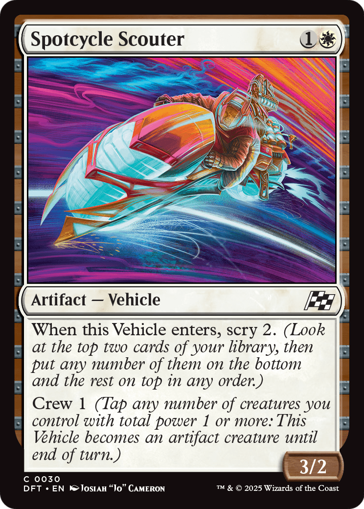 Spotcycle Scouter (DFT-030) [Aetherdrift] Foil