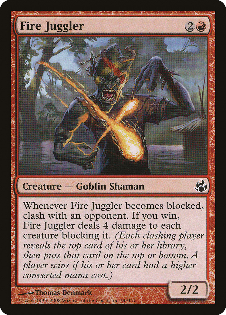 Fire Juggler (MOR-090) [Morningtide] Foil