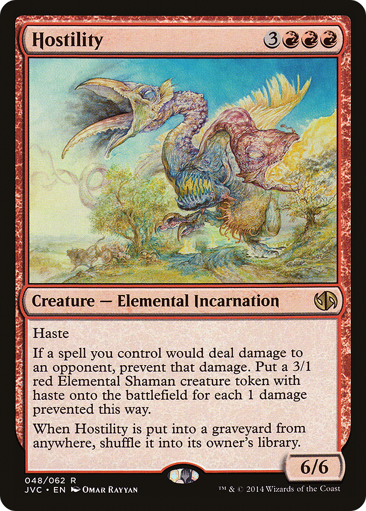 Hostility [Duel Decks Anthology: Jace vs. Chandra]