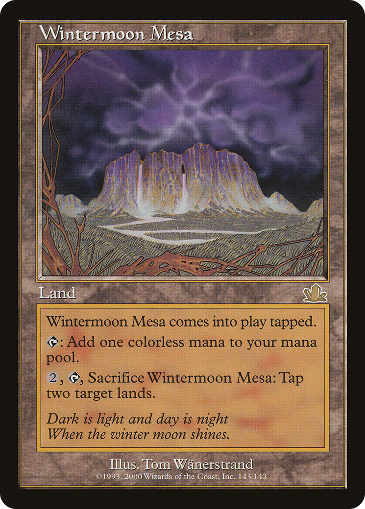 Wintermoon Mesa (PCY-143) [Prophecy]