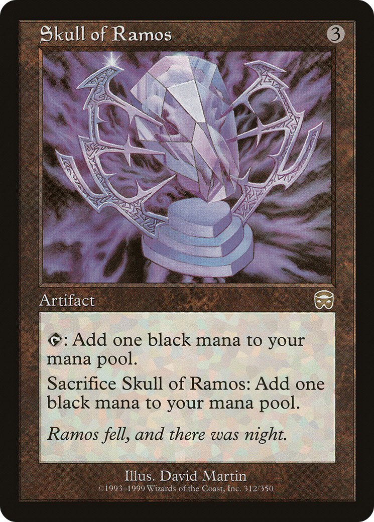 Skull of Ramos (MMQ-312) [Mercadian Masques] Foil