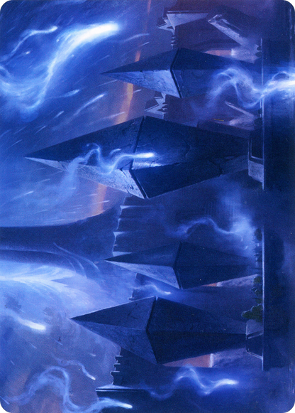 Sea Gate Restoration // Sea Gate Restoration (AZNR-049) (Borderless) [Zendikar Rising Art Series] Foil