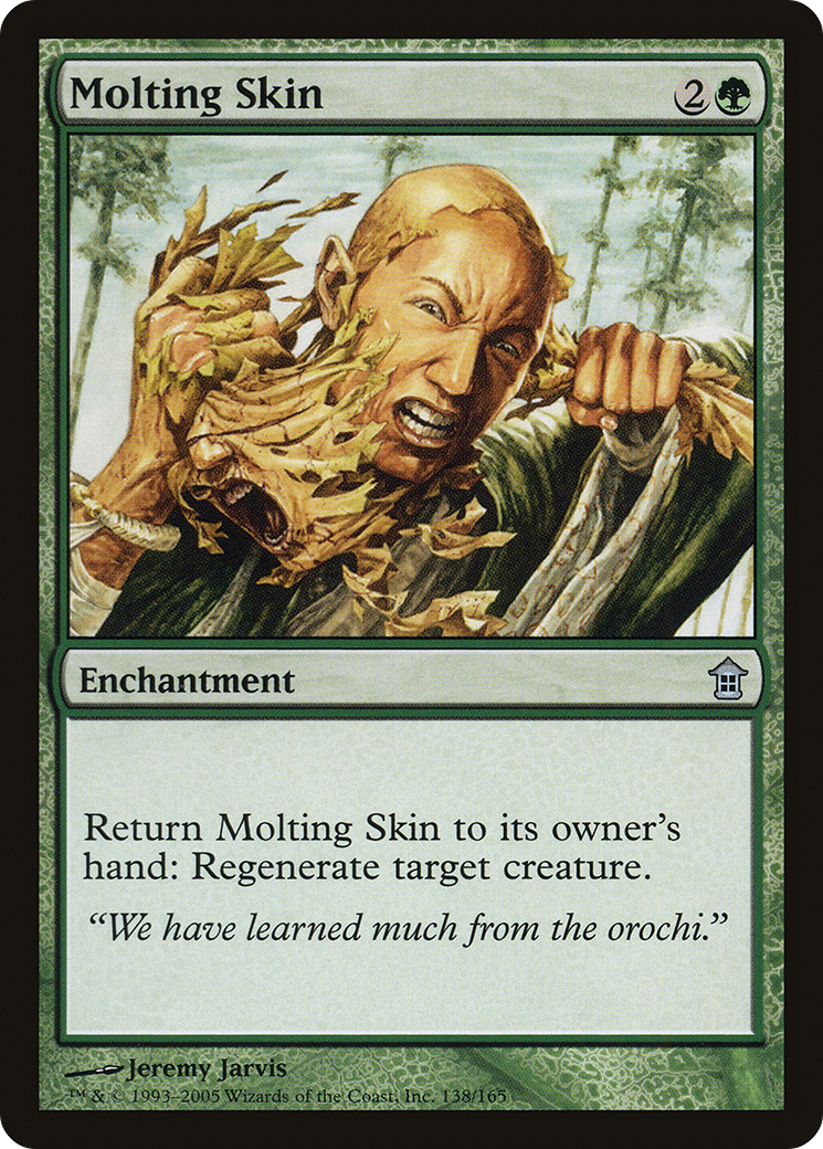 Molting Skin (SOK-138) [Saviors of Kamigawa] Foil