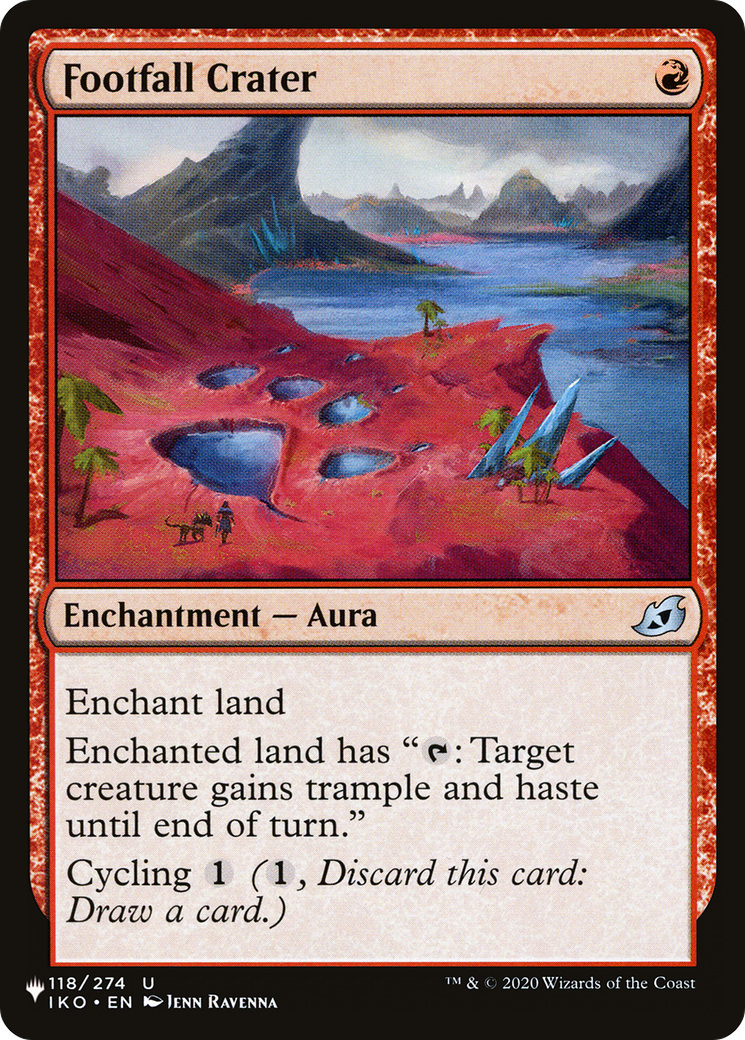 Footfall Crater (LIST-IKO-118) [The List]