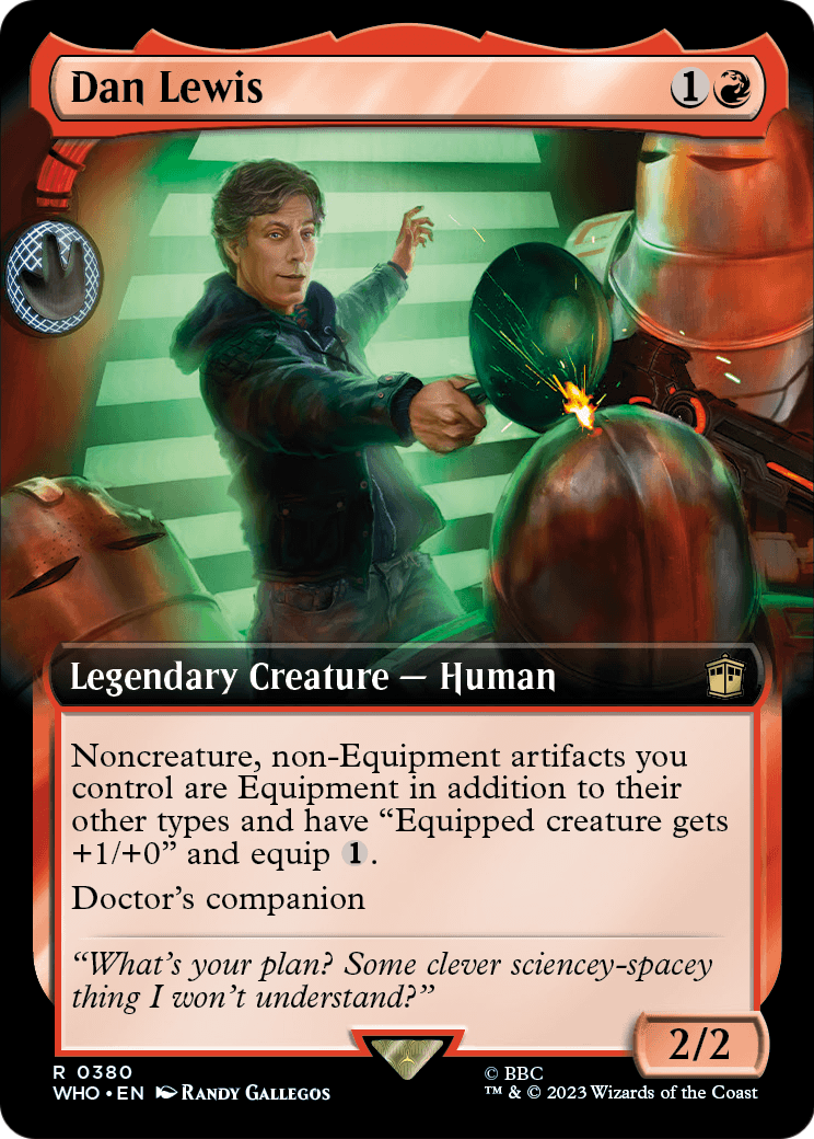 Dan Lewis (Extended Art) (WHO-380) [Doctor Who]