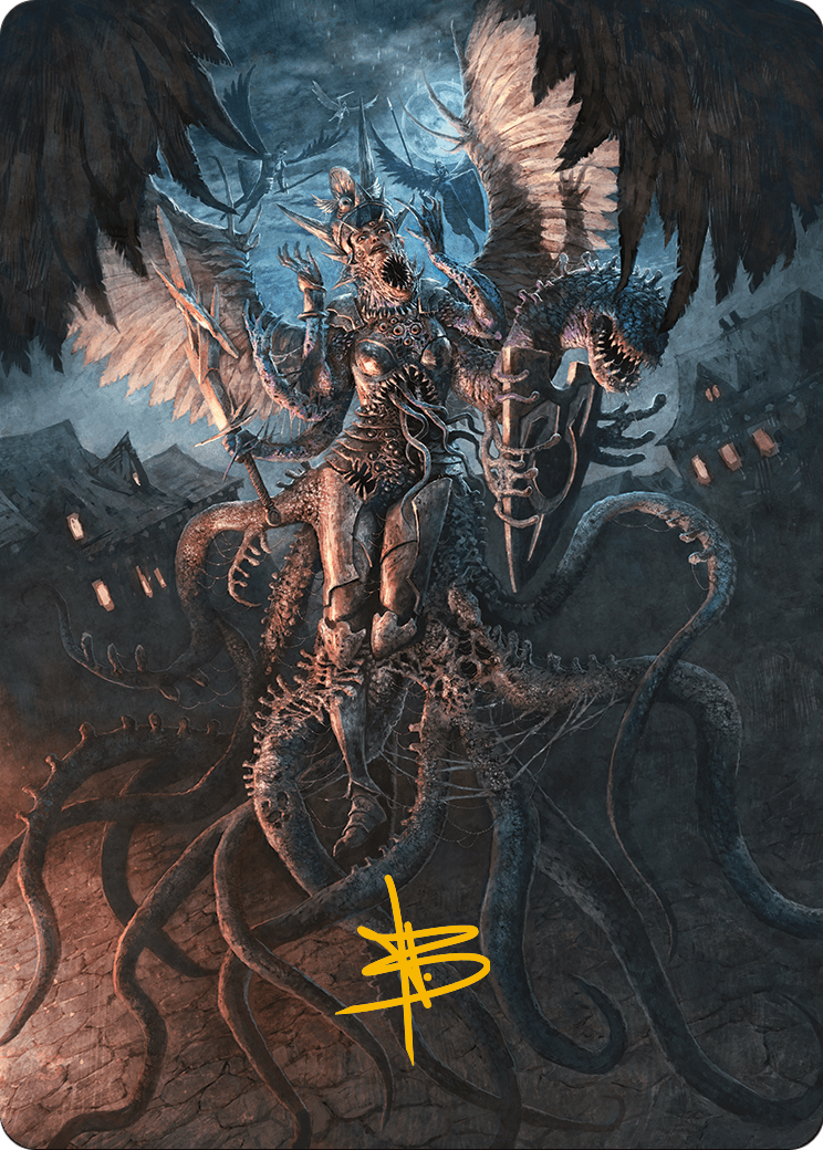 Angelic Aberration // Angelic Aberration (AMH3-028) (Borderless) [Modern Horizons 3 Art Series]