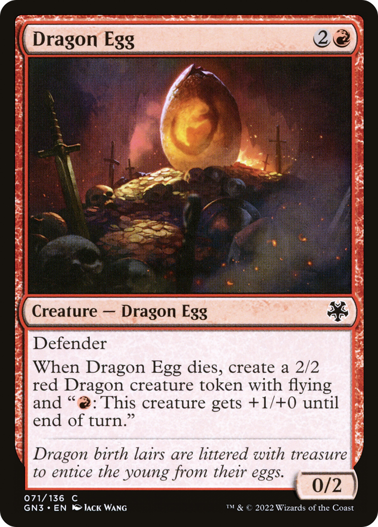 Dragon Egg (GN3-071) [Game Night: Free-for-All]