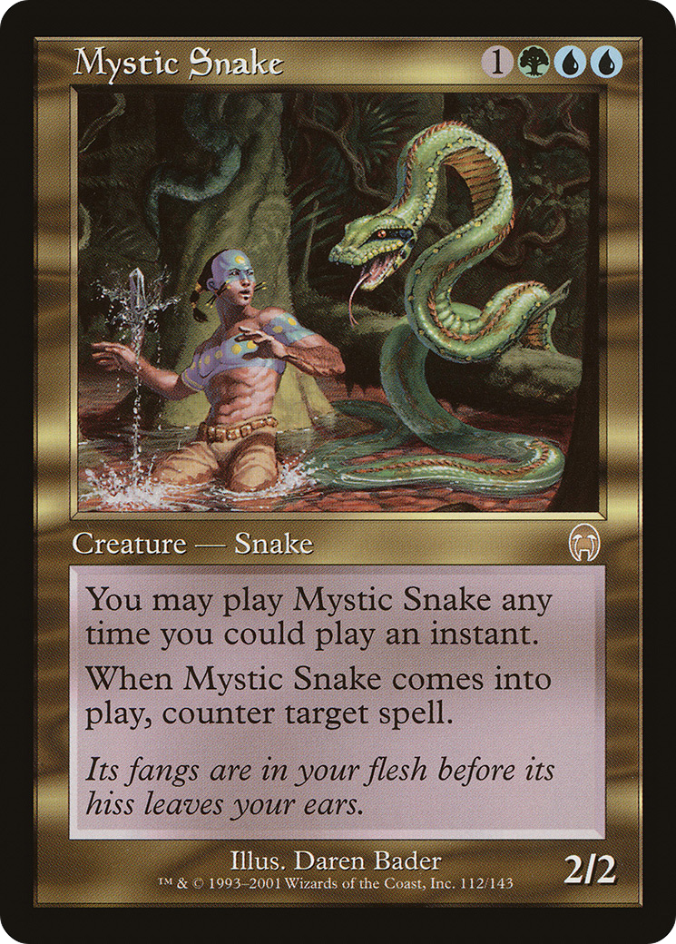 Mystic Snake (APC-112) [Apocalypse] Foil
