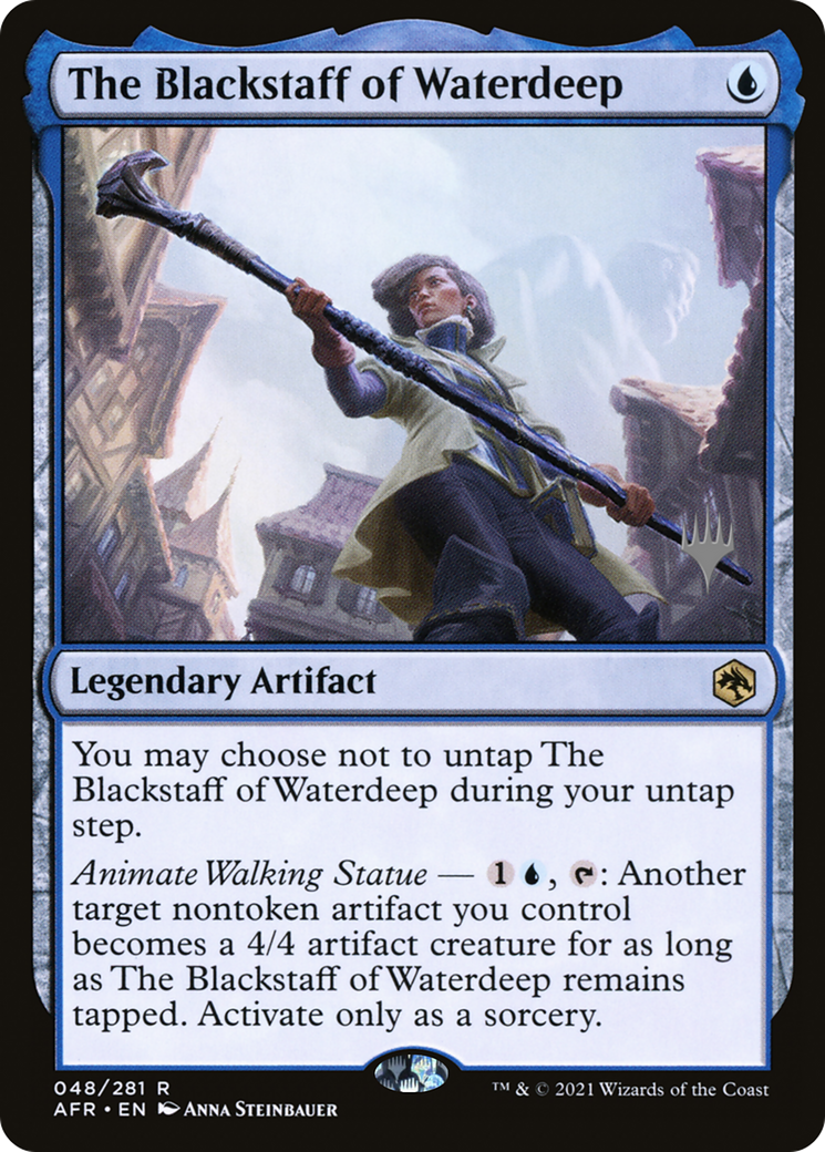 The Blackstaff of Waterdeep (PPAFR-048) [Promo Pack: Adventures in the Forgotten Realms Promos]