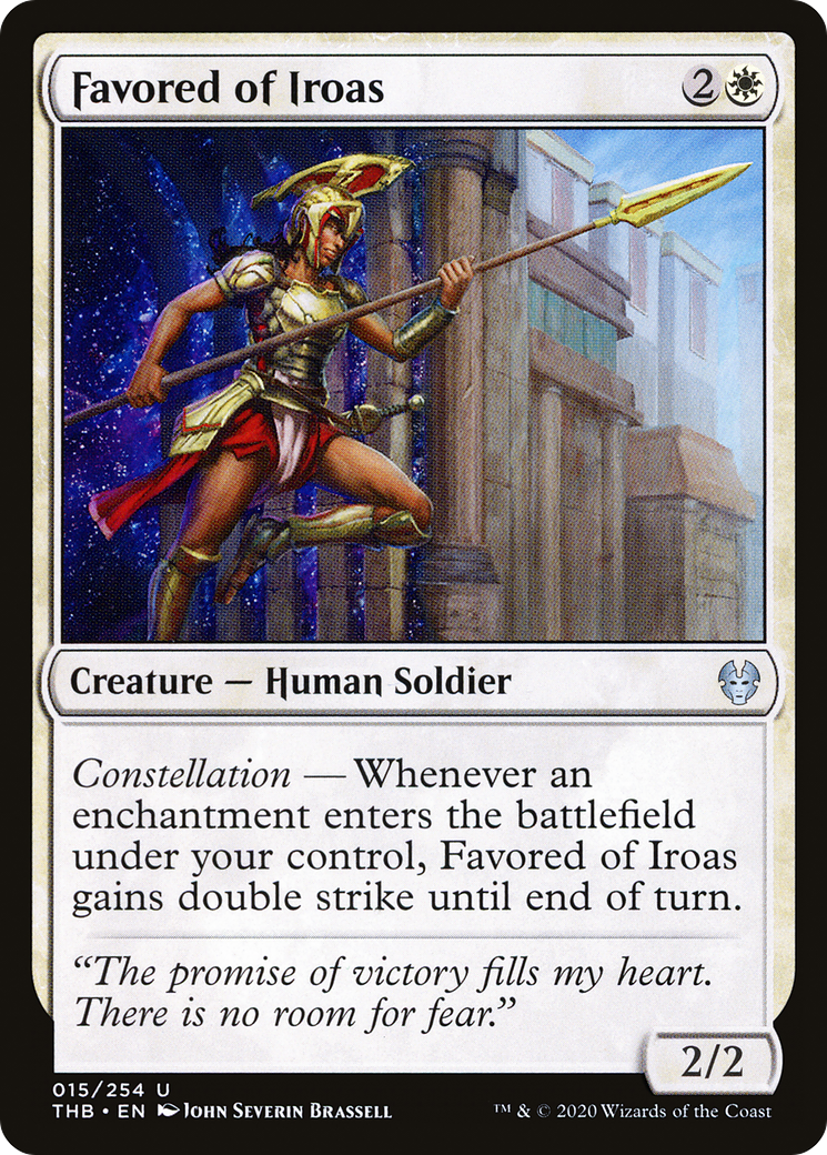 Favored of Iroas (THB-015) [Theros Beyond Death]