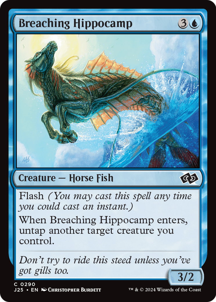 Breaching Hippocamp (J25-290) [Foundations Jumpstart]