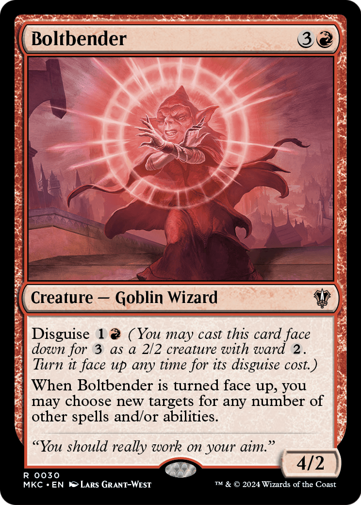 Boltbender (MKC-030) [Murders at Karlov Manor Commander]