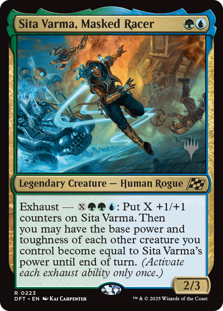 Sita Varma, Masked Racer (PPDFT-223) [Promo Pack: Aetherdrift]