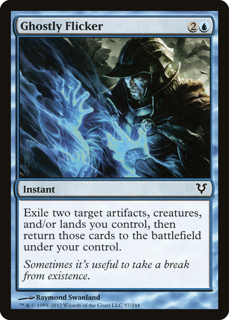Ghostly Flicker (AVR-057) [Avacyn Restored] Foil