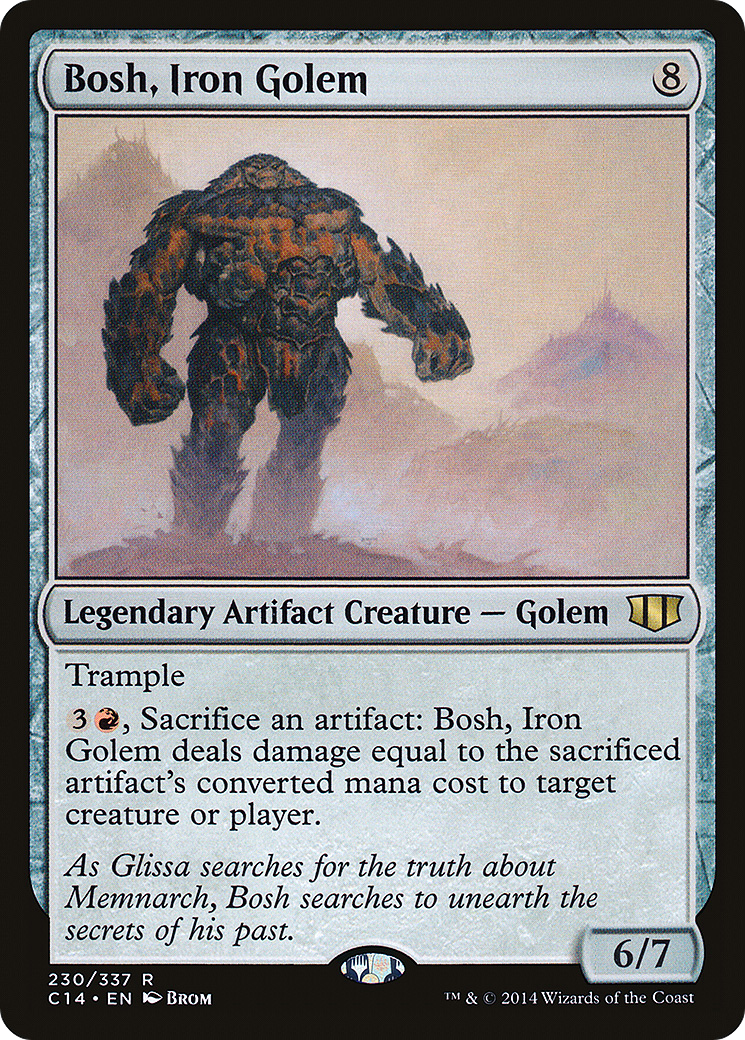 Bosh, Iron Golem (C14-230) [Commander 2014]