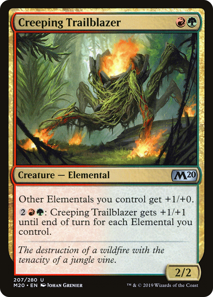 Creeping Trailblazer (M20-207) [Core Set 2020]