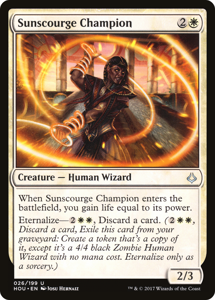 Sunscourge Champion (HOU-026) [Hour of Devastation]