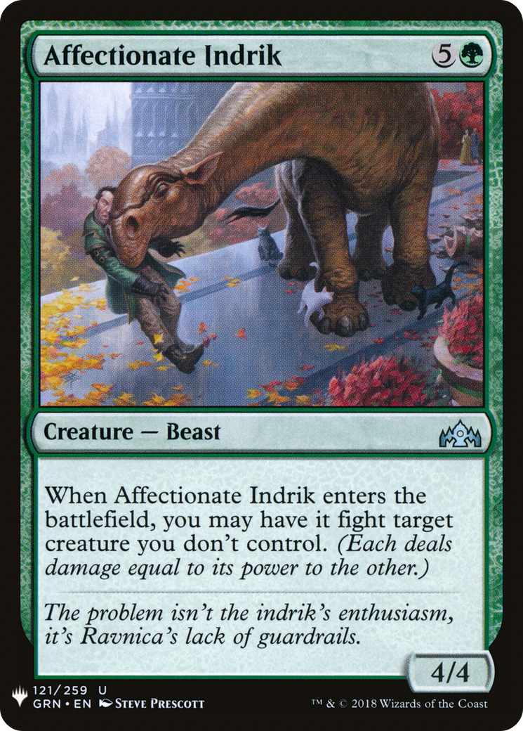 Affectionate Indrik (LIST-GRN-121) [The List]