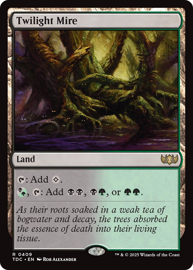 Twilight Mire (TDC-409) [Commander: Tarkir: Dragonstorm]